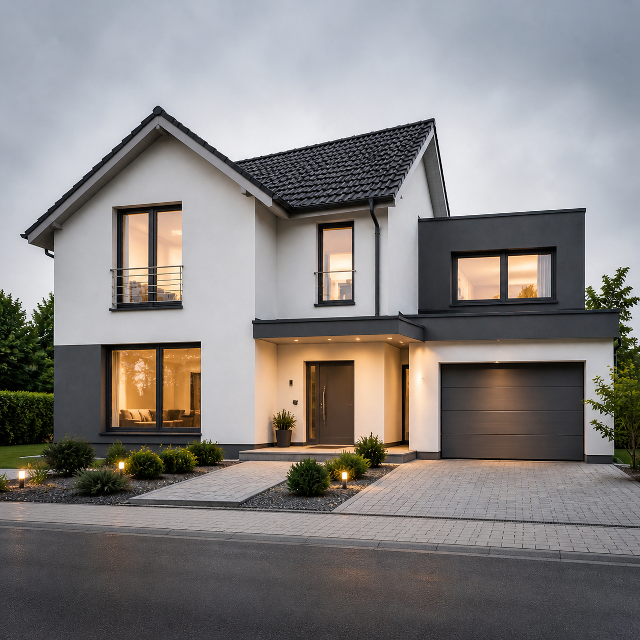 Exterior of a residential property in Germany
