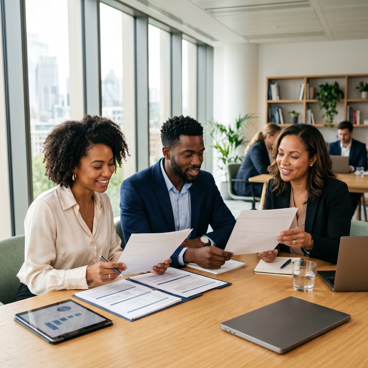 Comparing mortgage lenders and preparing documents